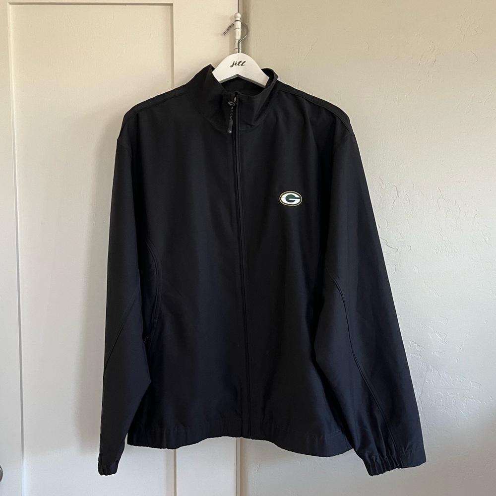 🤍 euc | Green Bay Packers Windbreaker Jacket